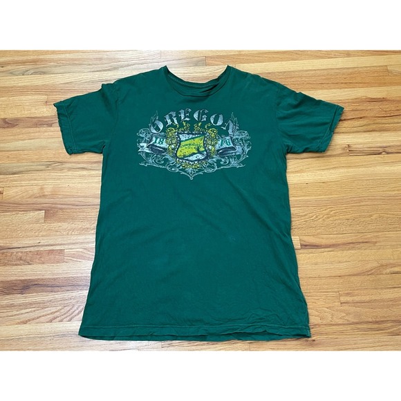 The Unbranded Brand Other - Men's T-Shirt Green 1876 University of Oregon‎ Ducks Football Team Logo 2xl